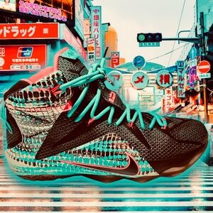 NIKE LEBRON 12 (23 chromosomes)SZ.10.5 US